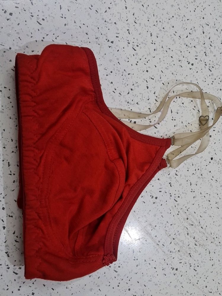 Red Bra Not Used Display Shop Piece