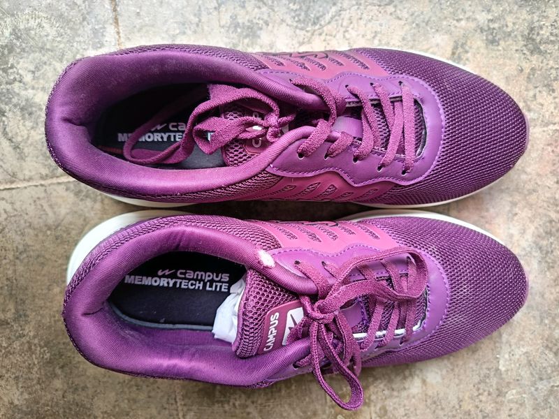 Campus Women's CAMP-NAAZ Purple Running Shoes