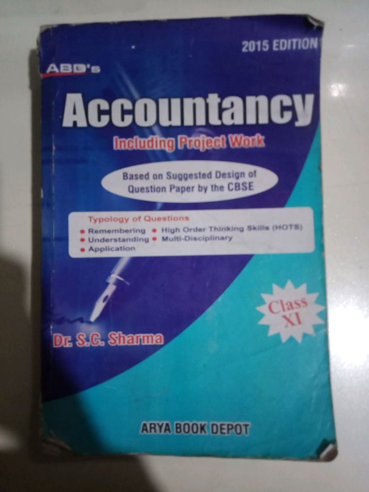 Accounts/accountancy Book Sc Sharma