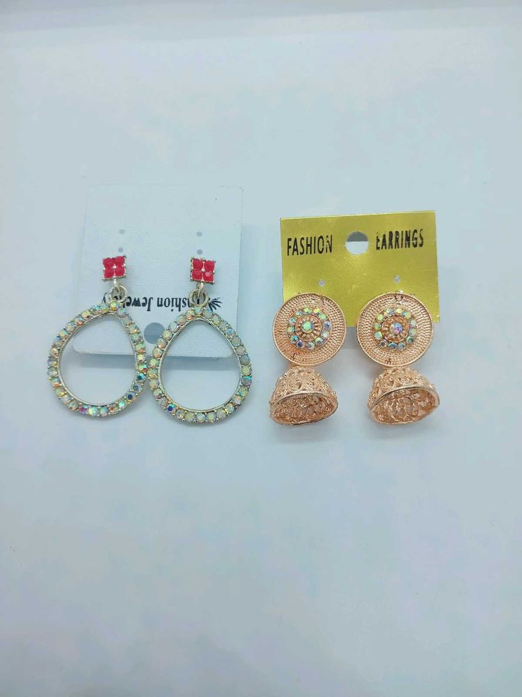 Unused Earrings Combo WithCourierBag 10Pieces Free