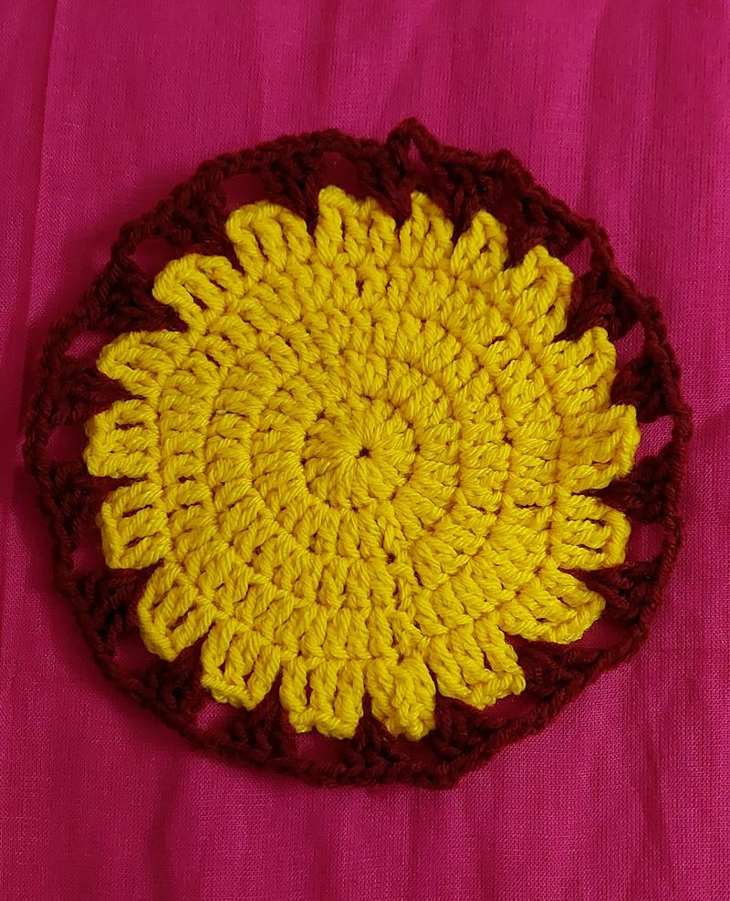 New Crochet Tea Coaster Small Size