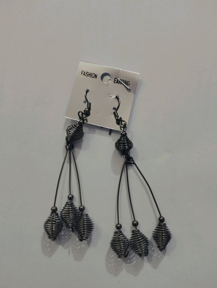 Oxidised Earrings