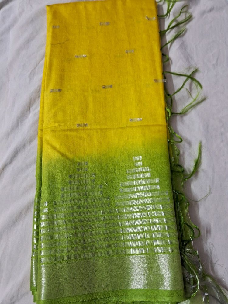 New Yellow SAREE