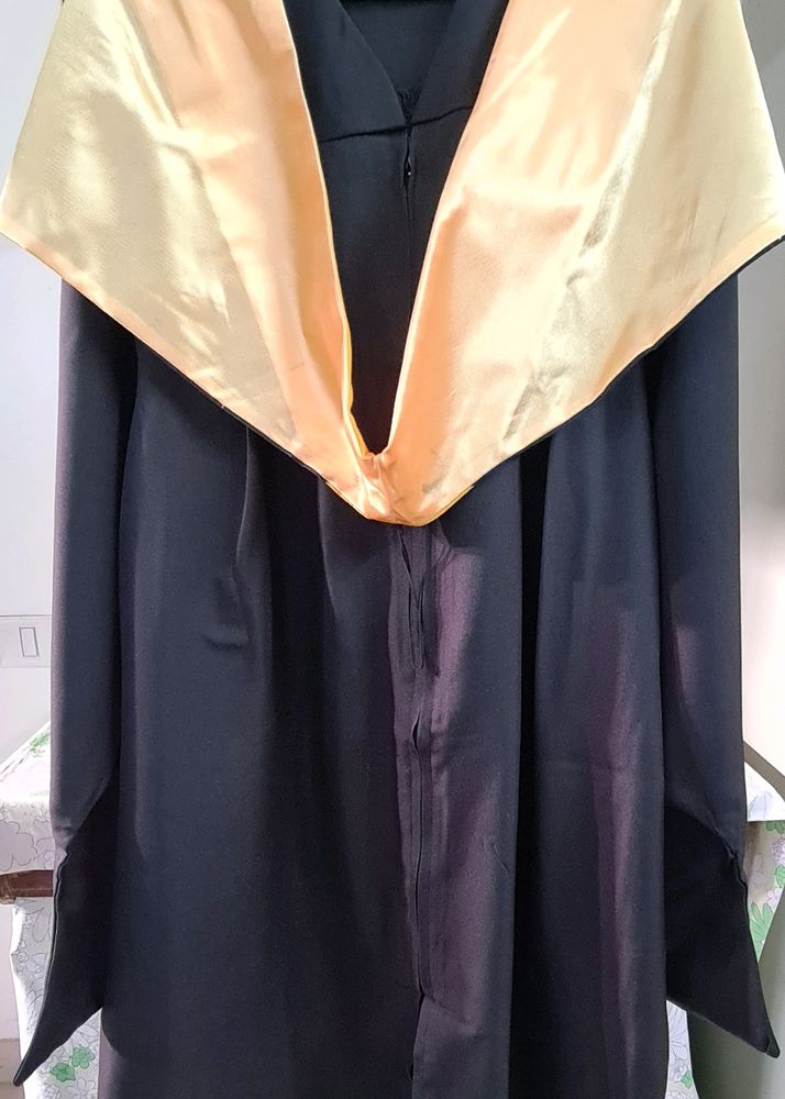 Graduation Gown + Cape + Hat with Tassel