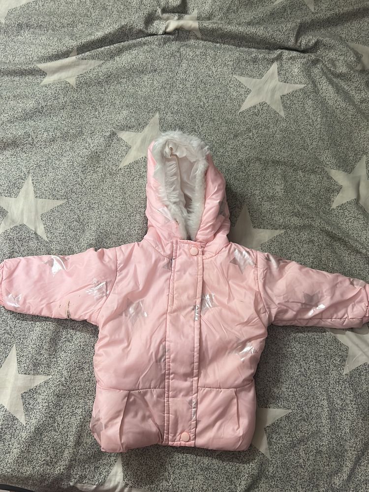 Woollen  HudJacket For Baby Girl