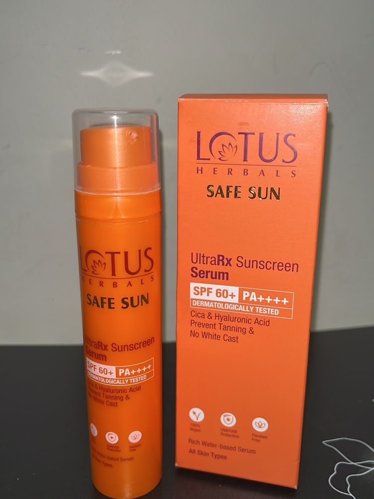 Lotus Herbals Safe Sun UltraRx Sunscreen Serum | S