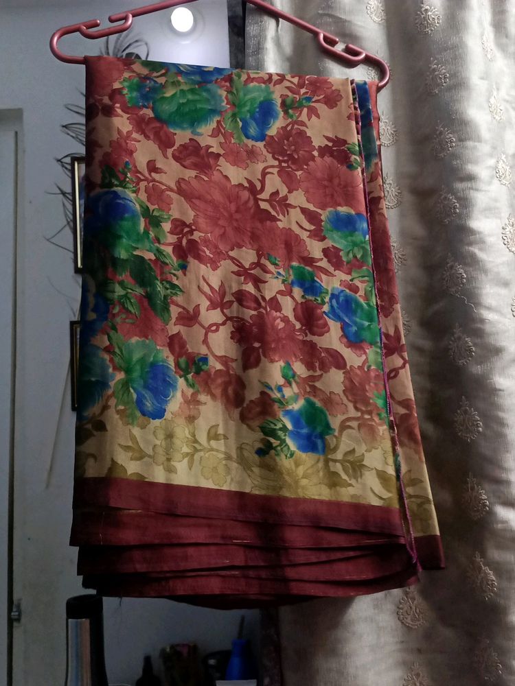 Crepe Saree Mint Used Condition