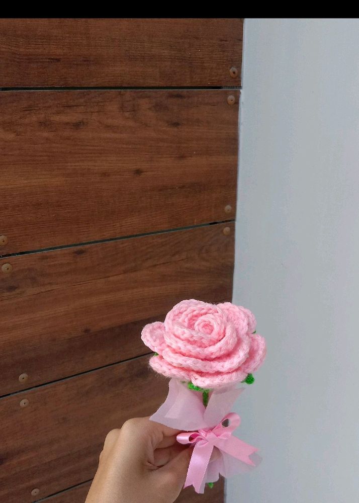 Crochet Rose Flower