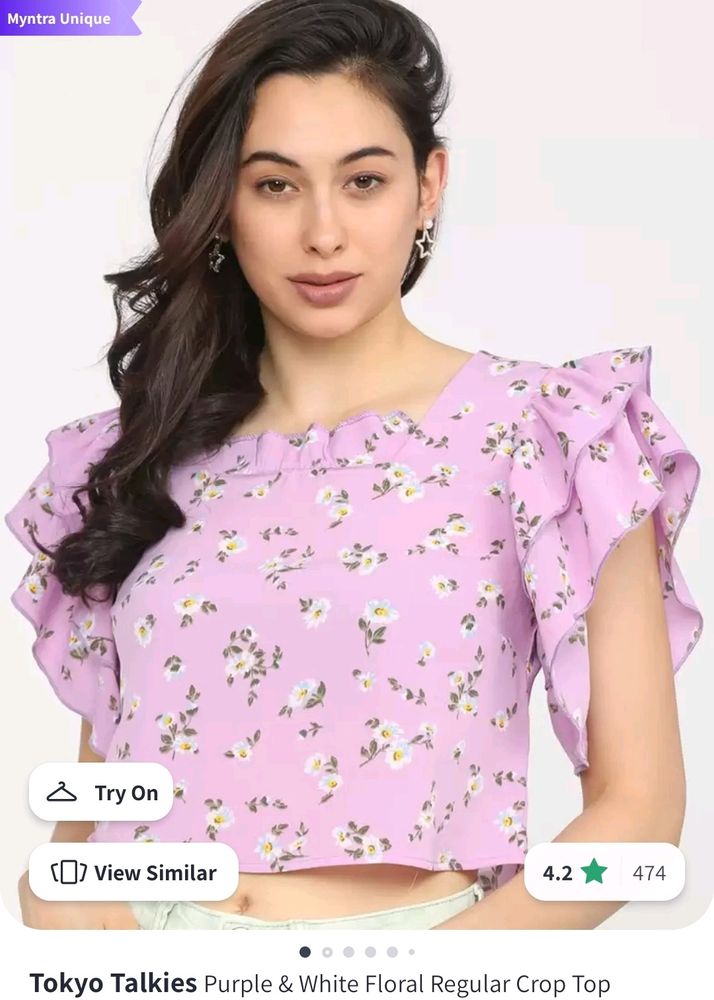 Lavender Top For Women