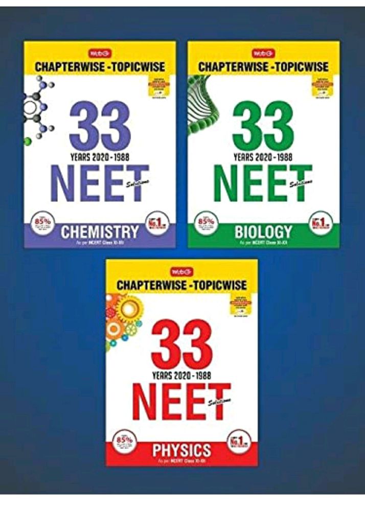 MTG 33 Years NEET Solved Papers (PCB)