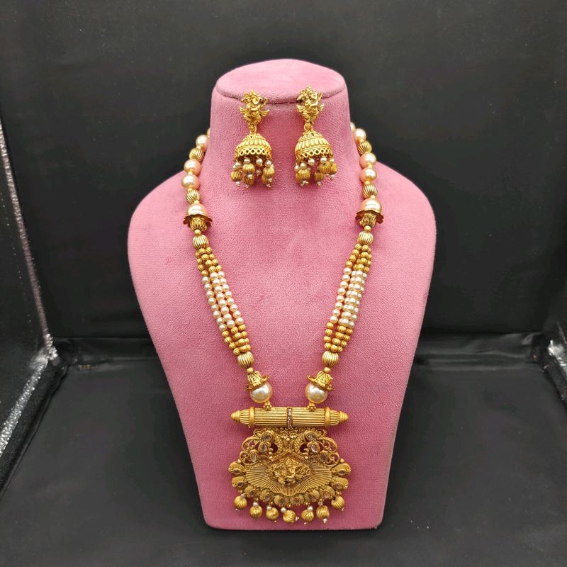 Ganesh Design Treaditional Necklace