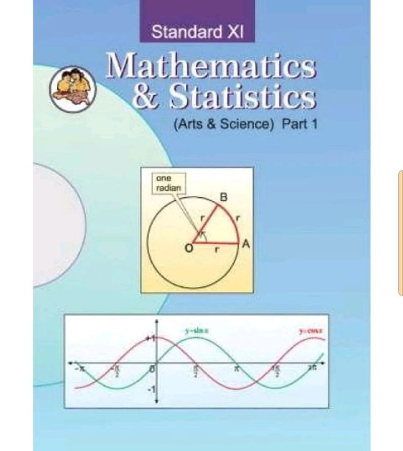 11th Maths Part - 1 & 2 Textbook