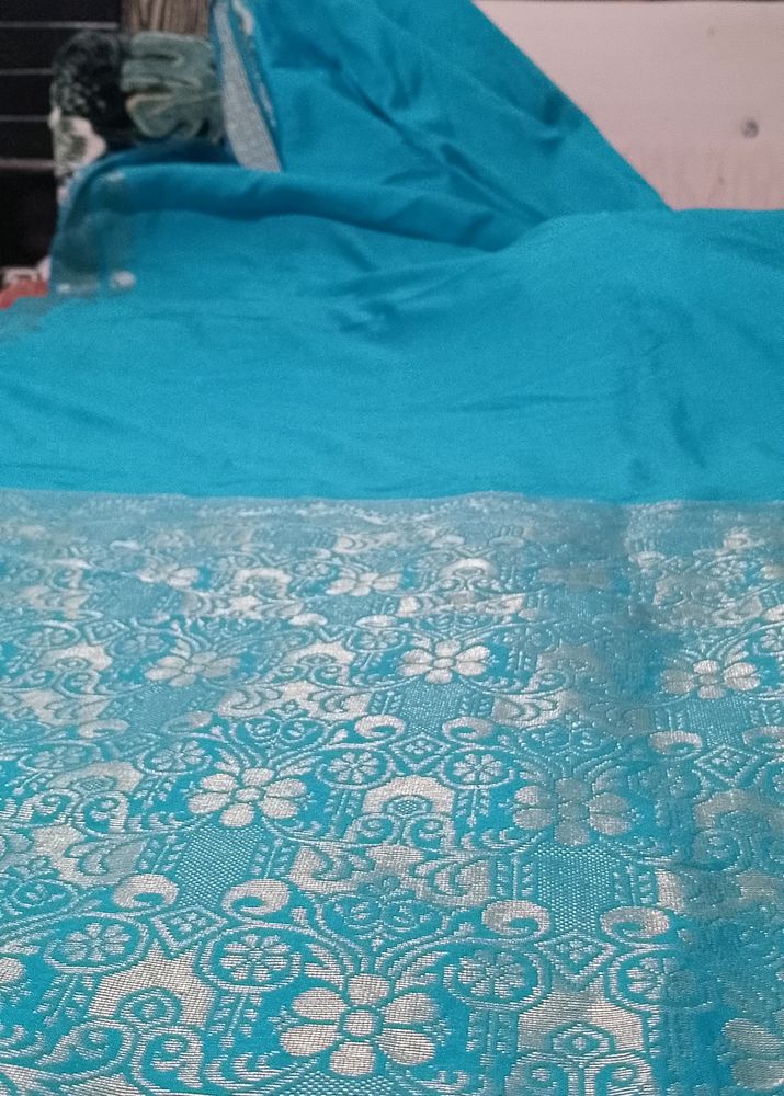 Blue Colour Saree💙