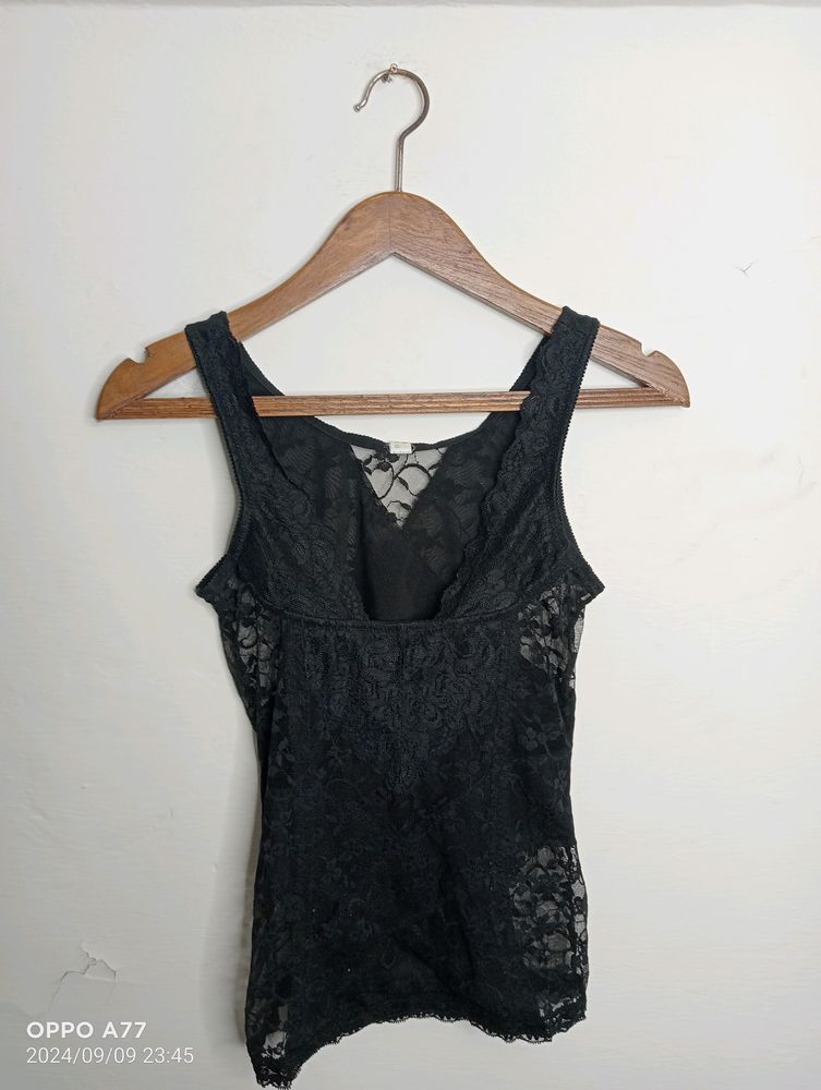 Black Colour Casual Camisoles (Girl' s)