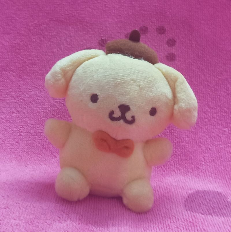 POMPOMPURIN MINI PLUSH BAG CHARM