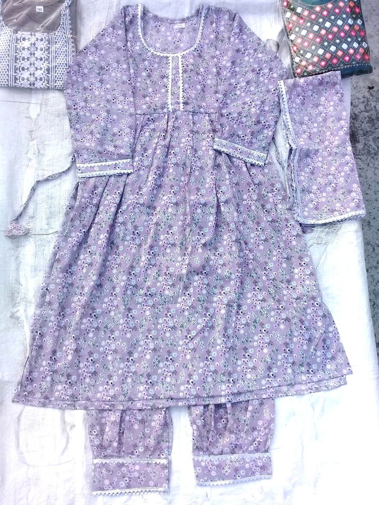 Naira Cut With Dupatta And Afgani Salwar 2xl