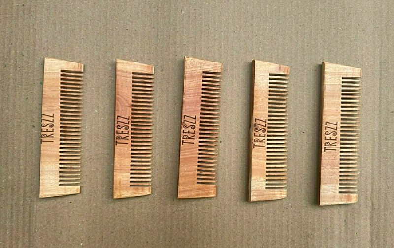 Set Of 5 Neem Wooden Comb| Brand New✨