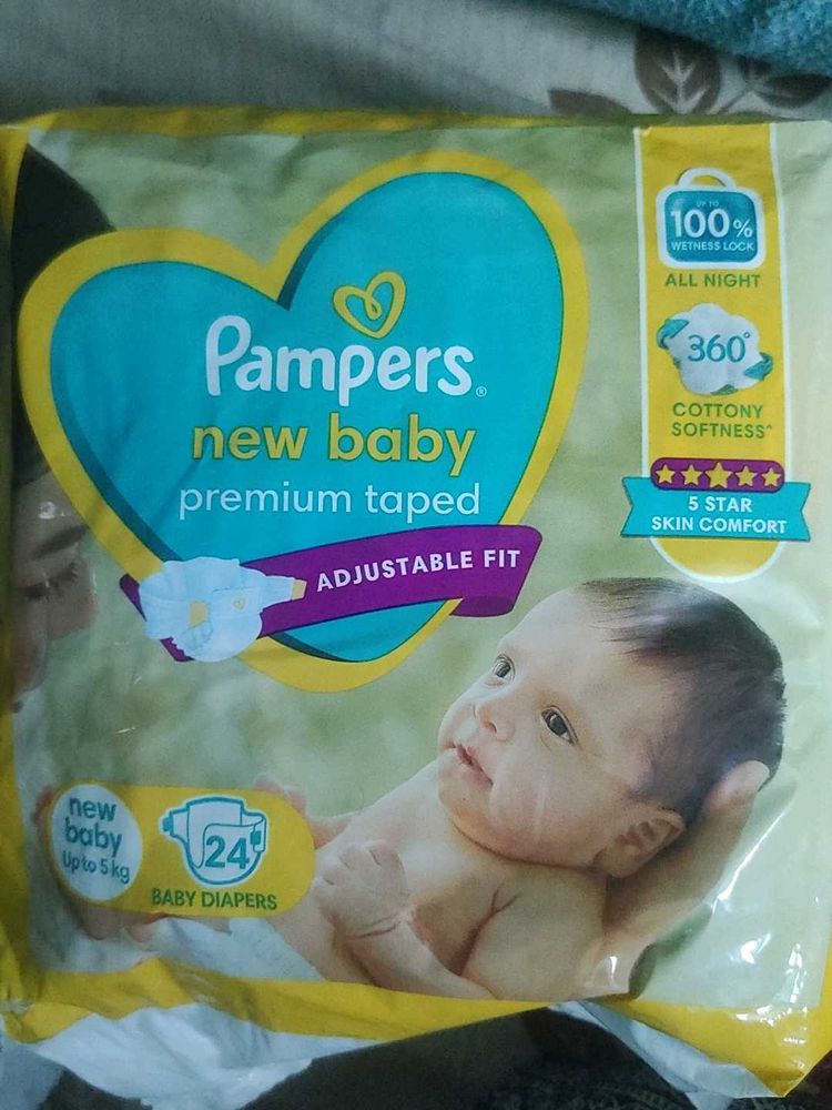 Pampers Nb Premium Tape Type With Wetnes Indicator