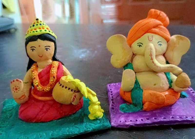 Laxmi And Ganesh Jii Statues ❤️✨