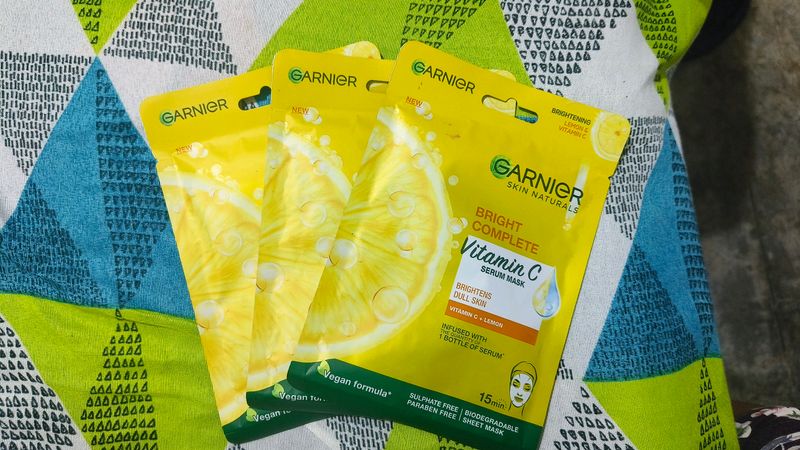 Garnier Vitamin C Masks