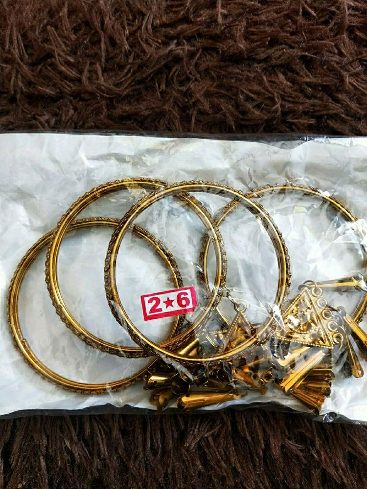 This Is New Bangles Of 4 Pieces In Size 2.6