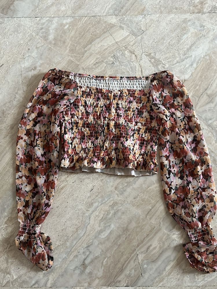 Floral Print Top