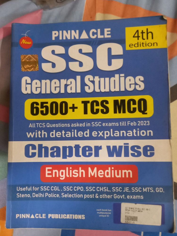 Ssc General Studies 6500+ TCS MCQ