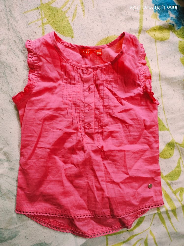 New Cotton Top For Girls