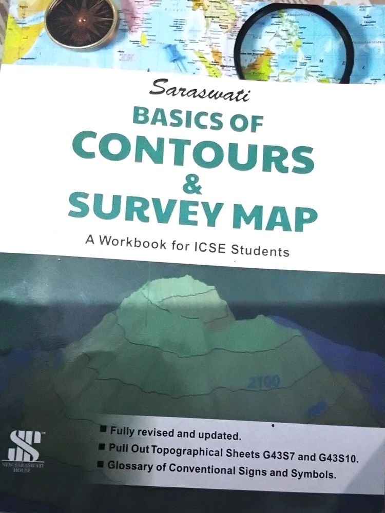 Basics Of Contours & Survey Map icse class 9&10