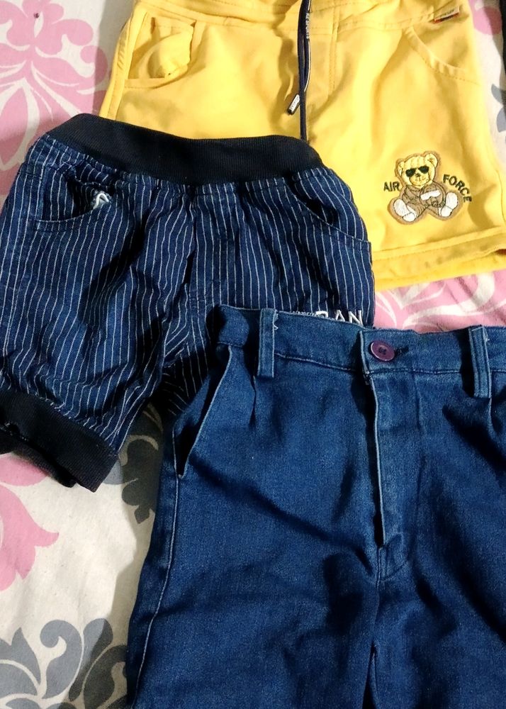 Half Pant And T Shirt(For 2-3years Old)