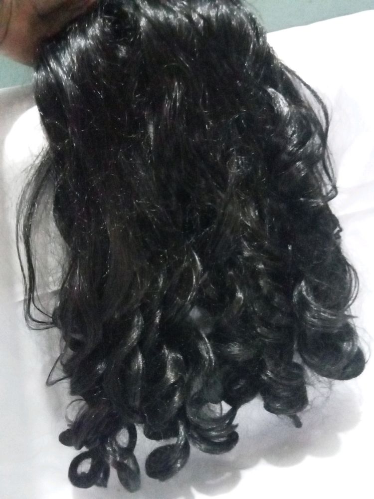 Black Colour Curly Hair
