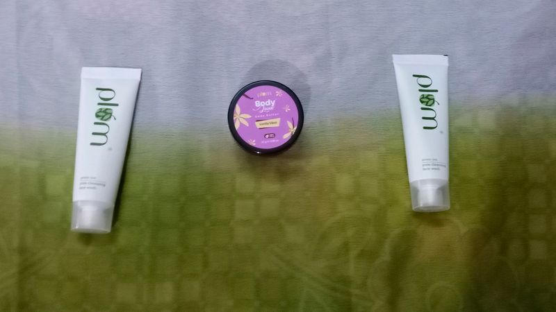 Plum Face Wash And Body Butter