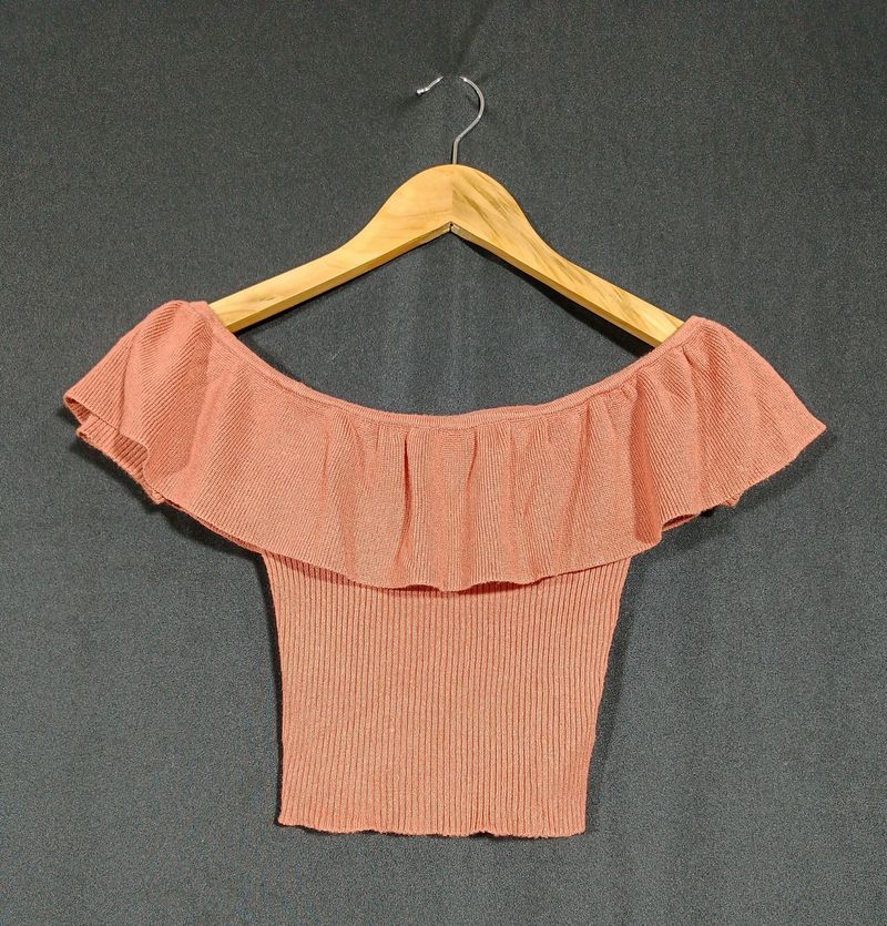 Brick Red Cotton Top (Women)