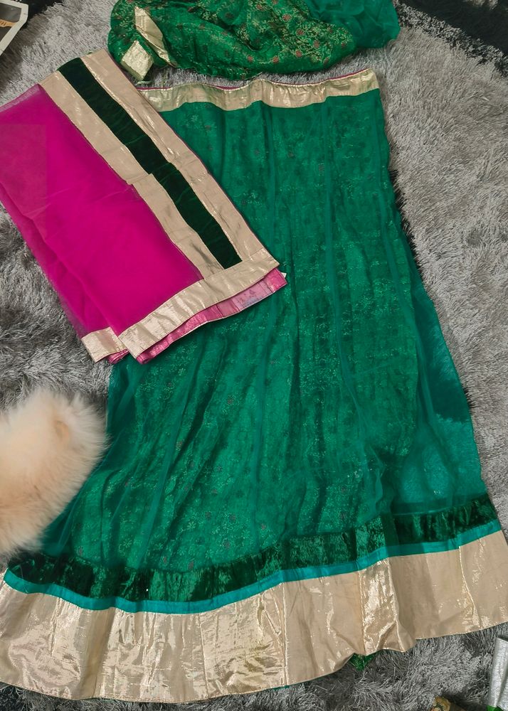 Unstitched Lehenga