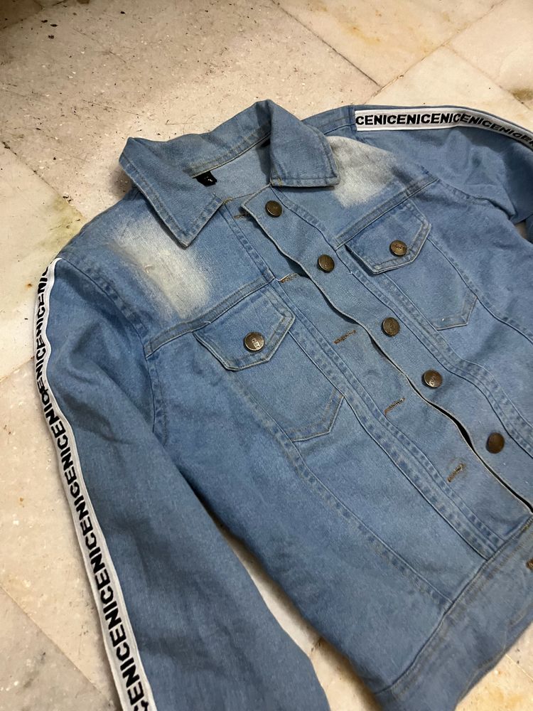 Crop Denim Jacket