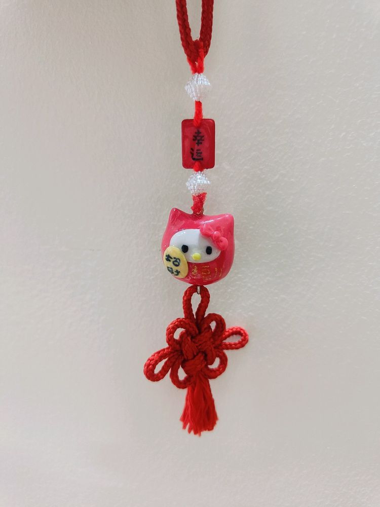 Sanrio Good Luck Hello Kitty Neko Charm