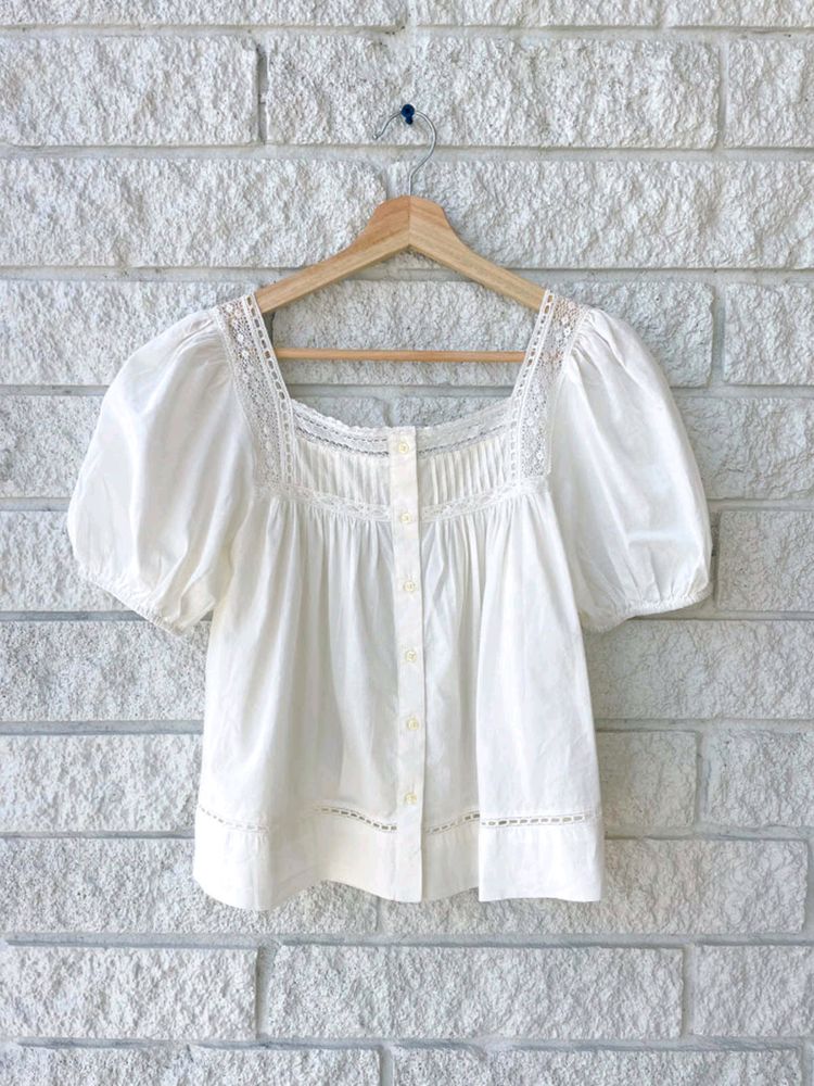 Pinteresty White Blouse