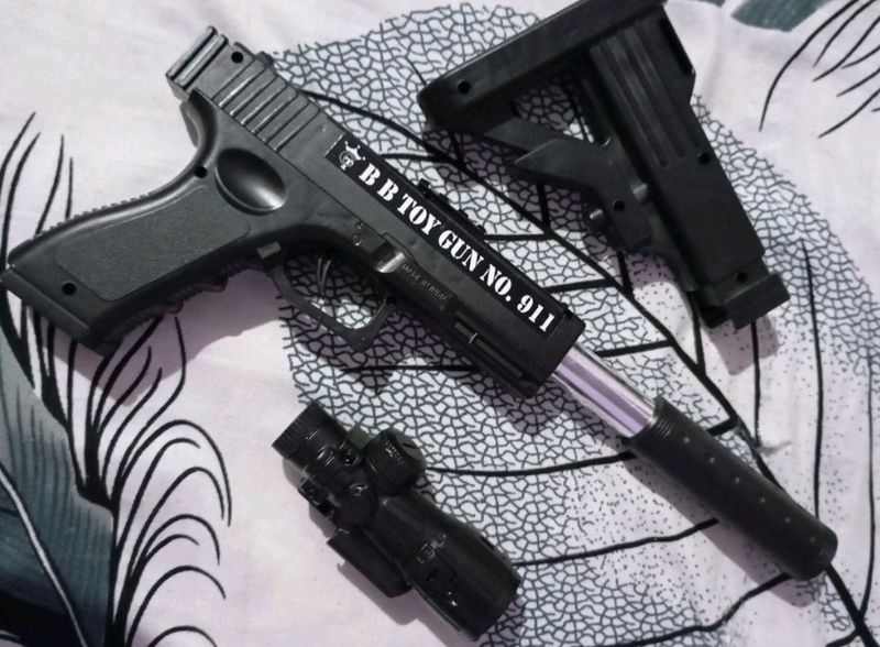 Pubg Toy Gun With Free Bullets