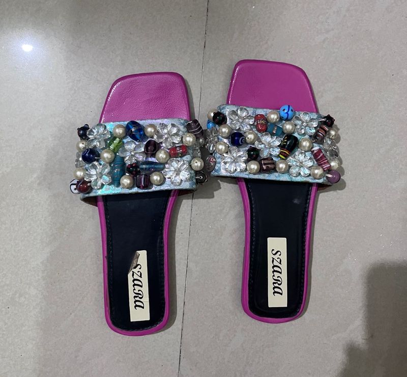 Beaded Flipflops