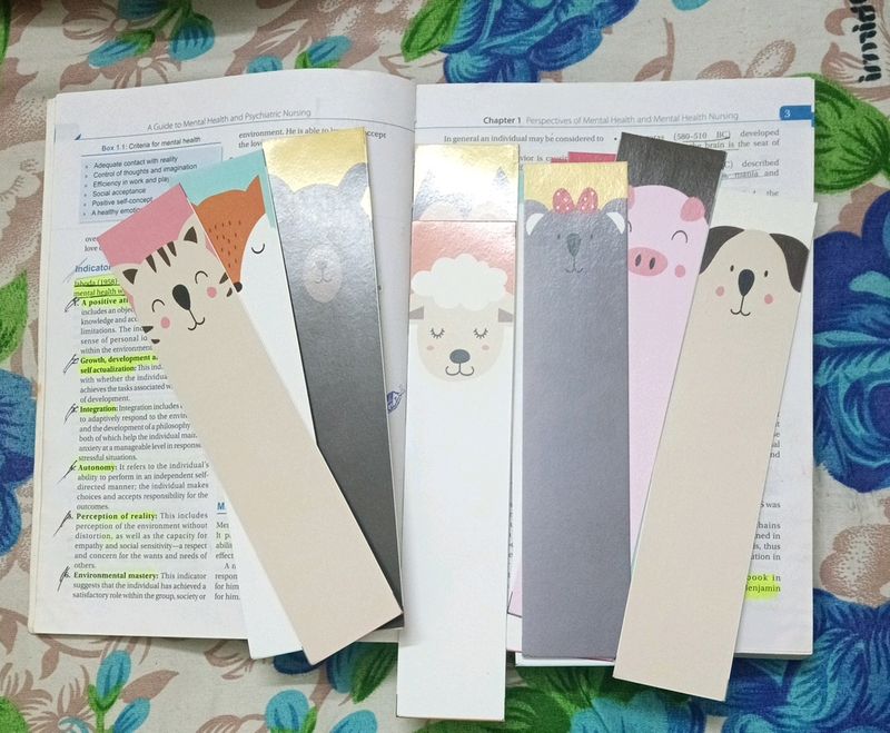 12 Pcs Book Mark Combo