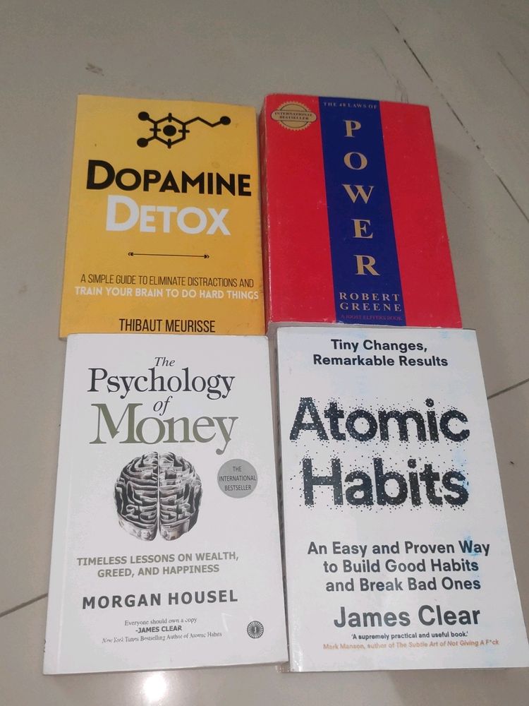 4 Books Set