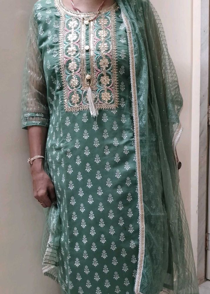 Kurti Pant And Dupatta