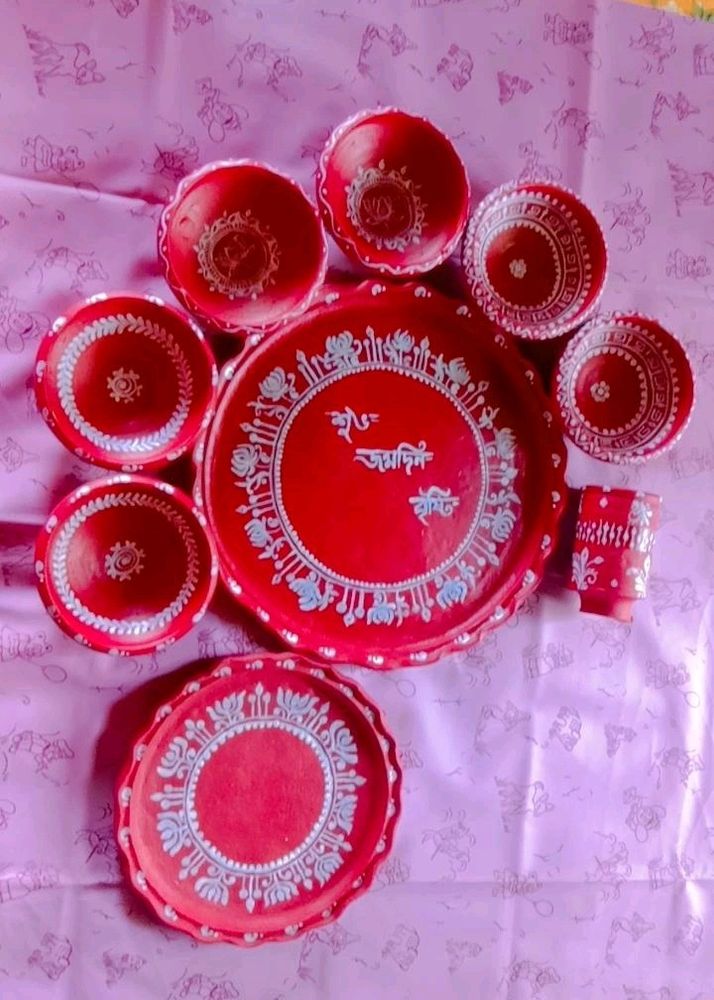 Tera Kota Thali Set