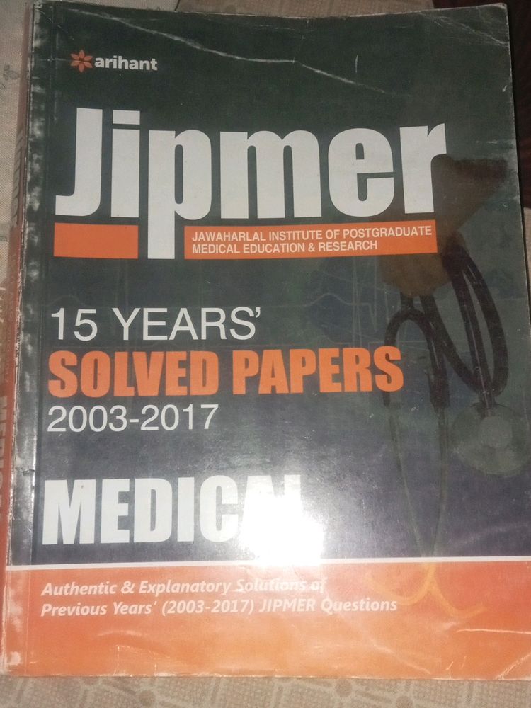 Jipmer Neet Helpful Pyq Book