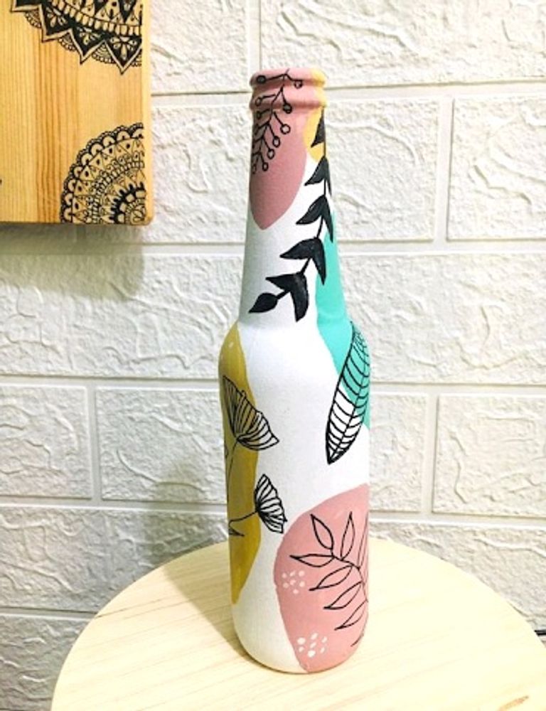 Designing Bottle Flowers Vase