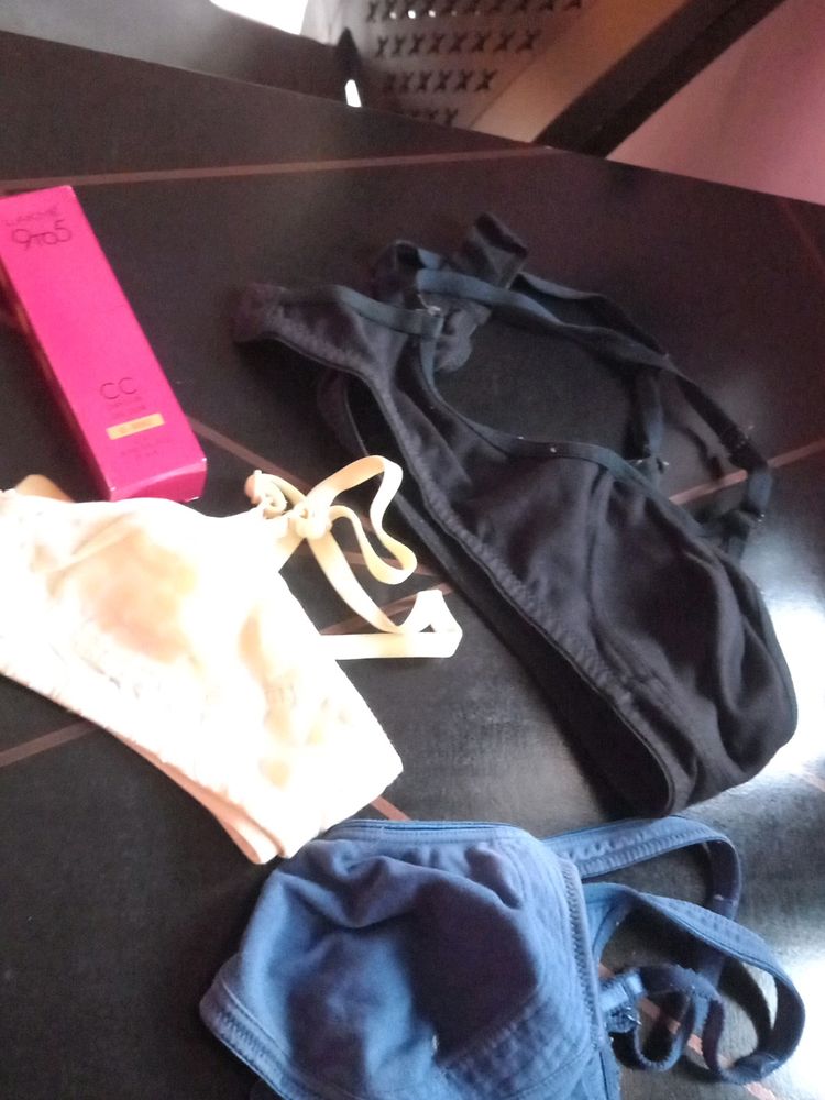 Three Bras And Lakme Cc Bronze Shade