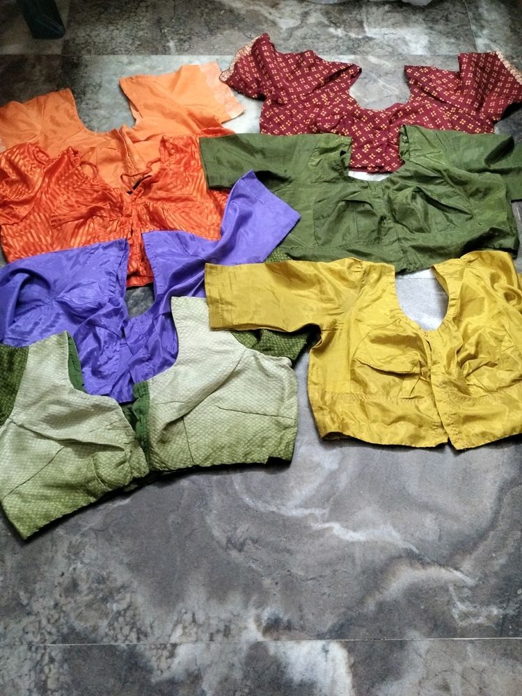 7 Silk Blouses.