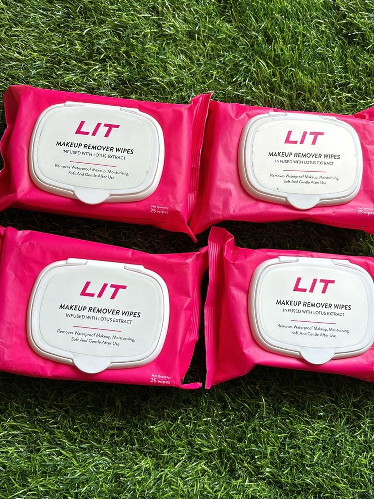 MYGLAMM Lit Makeup Remover Wipes