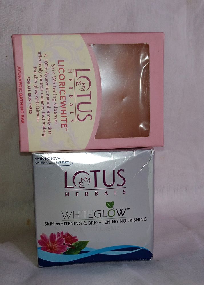 Lotus cream Free Any Products