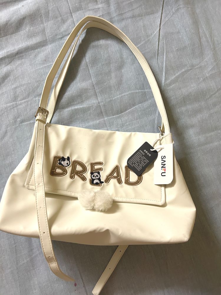 Beautiful White Hand Bag/sling Bag